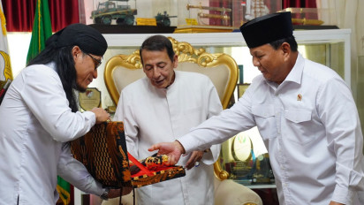 Momen Prabowo Sowan ke Habib Luthfi Bersama Gus Miftah di Pekalongan, Sempat Diajak ke Ruangan Khusus