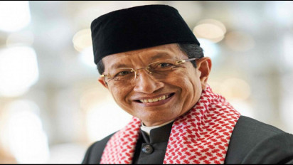 Digadang-gadang Jadi Cawapres 2024 Dampingi Ganjar Pranowo, Ini Profil Imam Besar Masjid Istiqlal Nasaruddin Umar