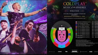 Kecewa Karena Gagal War Tiket Konser Coldplay? Begini Kata Psikolog