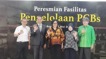 Wow, PBB Hibahkan Fasilitas Pengolahan Limbah ke Indonesia