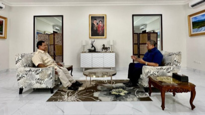 Momen Prabowo Temui SBY di Pacitan, Ngomong Soal Lukisan