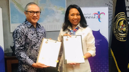 Kemenparekraf Jalin Kerjasama dengan PT Hatten Bali Tbk dalam Program Co-Branding Wonderful Indonesia