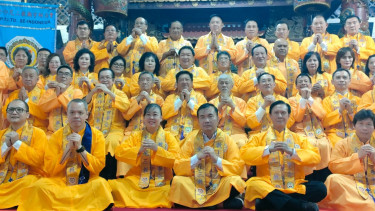 Pengurus Perhimpunan Tempat Ibadat Tridharma di Surabaya, Bacakan Ikrar dan Komitmen Menjaga NKRI