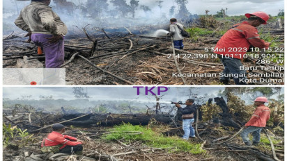 Gunakan Aplikasi Dashboard Lancang Kuning, Polres Dumai Berhasil Ungkap 4 Kasus Pembakaran Hutan dan Lahan