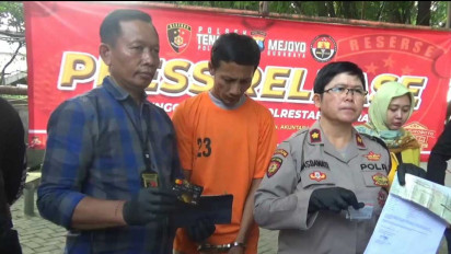 Usai di PHK Terbelit Hutang, Bapak 2 Anak di Surabaya Nekad Curi Motor Pegawai Advokat