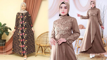 Tetap Tampil Modis dan Anti Gerah Menggunakan Gamis, Ini 3 Model Gamis Wanita Terpopuler 2023 