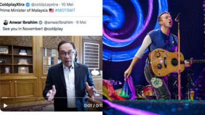 Coldplay Disambut Baik di Malaysia, PM Anwar Ibrahim Malah Ajak Chris Martin dkk Kerjasama: Mari Buat …