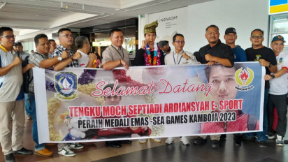 Atlet E-Sport PUBG Mobile asal Kepri Peraih Medali Emas SEA Games 2023 Kamboja Disambut Antusias