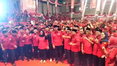 Hadiri Konsolidasi PDIP Sumsel, Ganjar : Saya Ikut Perjuangkan Pemekaran Muratara dan Pali