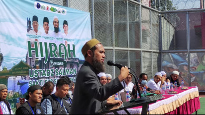 Eks Gitaris Band Sheila On 7 Jadi Penceramah di Rutan Kabanjahe Kanwil KumHam Sumut-Ini Tausiahnya