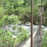 Nahas! Rombongan Iring-Iringan Pengantin Jatuh ke Sungai Beraliran Deras, Saat Melewati Jembatan Gantung yang Tiba-Tiba Putus