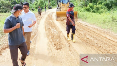 Akses Jalan Provinsi di Aceh Tamiang Bisa Dilalui Lagi Pascalongsor