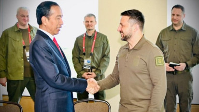Sampaikan Dukungan Upaya Perdamaian ke Zelensky, Presiden Jokowi: Indonesia Siap Jadi Jembatan Antara Ukraina dan Rusia