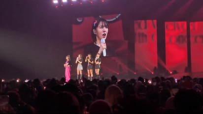 Antusiasme dan Energi ReVeluv di Konser R to V in Jakarta Bikin Wendy Red Velvet Mandi Keringat