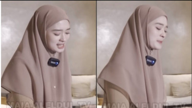 Tanpa Cadar, Inara Rusli Nyanyi Lagu Sial Milik Mahalini, Netizen Puji Setinggi Langit, Sampai Bilang Begini...