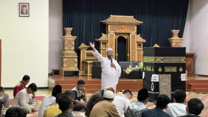 Jamaah Calon Haji Indonesia di Jepang Melaksanakan Manasik Haji di SRIT Tokyo