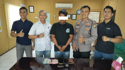 Simpan Sabu Didalam Kotak Minyak Rambut, Pengedar Sabu di Kecamatan Kundur Diringkus Polisi