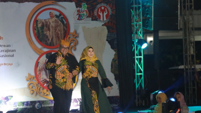Semarak Fashion Show Batik dan Bordir Khas Kabupaten Probolinggo, Layak Go Internasional