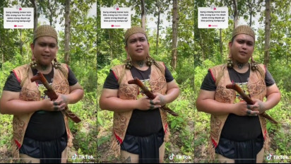 Menikah Dengan Suku Dayak Bikin Tidak Bisa Pulang ke Daerah Asal? Influencer Asli Dayak Bilang Tetap Bisa Asalkan.......