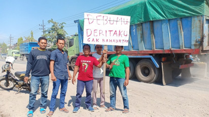 Proyek Pelebaran Jalur Pantura Manyar Gresik Diprotes Warga, Ini Penyebabnya