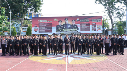 524 Polisi di Gresik Diterjunkan ke Desa sebagai Polisi RW, Ini Alasannya