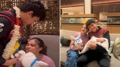 Kiper Timnas Indonesia U-22 Adi Satryo Tidak Bisa Temani Istri Melahirkan, Begini Detik-detik Mengharukan Pertemuan Keduanya