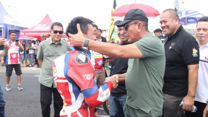 Gubernur Sumut Tinjau Sirkuit Multifungsi untuk Kesiapan PON XXI/ 2024, Ini Pesannya