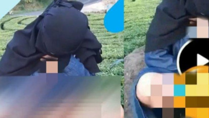 Terungkap! Pengakuan Suami yang Sebar Video Syur Wanita Bercadar di Kebun Teh Rancabali: Awalnya Tak Ada Niat Jual, Tapi..