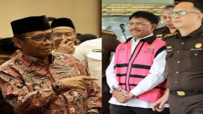 Tabir Korupsi BTS Kominfo Satu Per Satu Terbongkar, Mahfud MD Bocorkan Bukti-bukti hingga Rekaman Suara