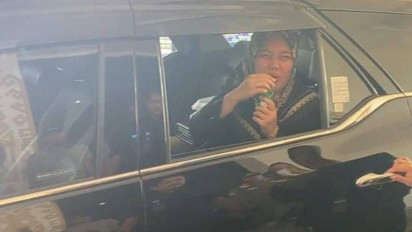 Wakil Gubernur Lampung Chusnunia Chalim Mengeluarkan Jurus "Kaki Seribu" saat Ditanyai Klarifikasi LHKPN oleh KPK