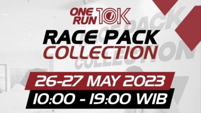 Lomba Lari One Run 10K pada Akhir Pekan Ini, Ini Informasi Cara Ambil Race Pack 