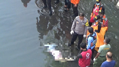 Mayat Perempuan Mengapung di Kali Pelus, Gegerkan Warga Purwokerto