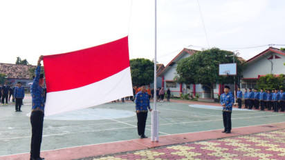 Ratusan Warga Binaan Lapas Sekayu Gelar Upacara Hari Kebangkitan Nasional ke-115