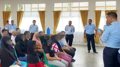 Puluhan Warga Binaan Lapas Kelas IIA Sibolga Dites Urine untuk Pencegahan Narkoba, Ini Hasilnya