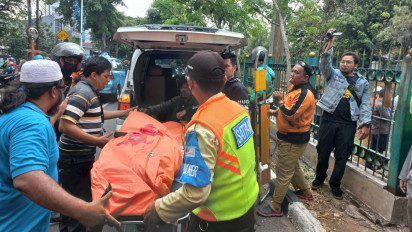Depresi Ditinggal Pergi Istri dan Anaknya, Pria di Kebayoran Lama Nekad Tabrakan Diri ke KRL