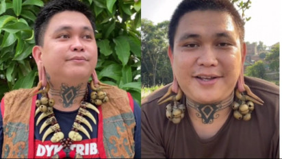 Influencer Asli Dayak Onal Majan Bongkar Pantangan Ketika di Hutan Kalimantan, Ternyata Dilarang Membakar 2 Makanan ini