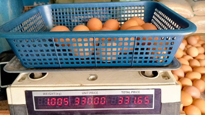 Harga Telur Ayam Ras di Sukabumi Terus Meroket, Hari Ini Tembus Rp33 Ribu Per Kilogram