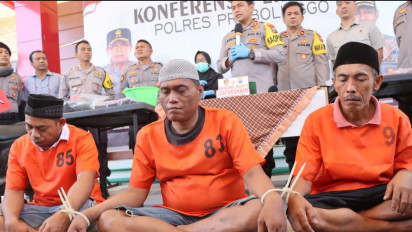 Sempat Buron, 3 Pelaku Pembakaran Mobil Berhasil Dibekuk Satreskrim Polres Probolinggo