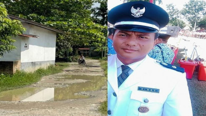 Miris! Ditanya Perencanaan Anggaran Desa, Kades Simpang Empat Labura Tak Tahu: Nanti Aku Lihat Buku Dulu