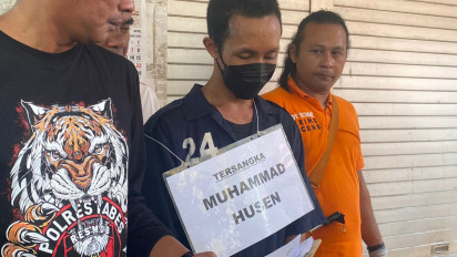 Polisi Tak Temukan Fakta Baru saat Husen Jalani Ratusan Adegan Rekonstruksi Pembunuhan Berencana Bos Depo Air
