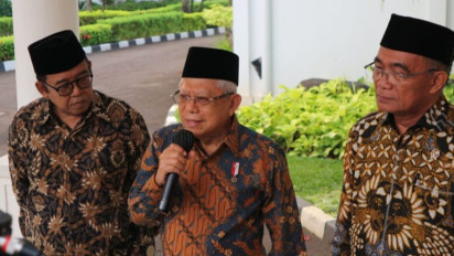Komentar Ma’ruf Amin Soal Penggeledahan Kemensos oleh KPK Terkait Korupsi Bansos