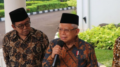 Tegas! Ma'ruf Amin 'Ogah' Kembali Jadi Wapres di 2024 Meski Diminta Maju: Saya kan Sudah Tua