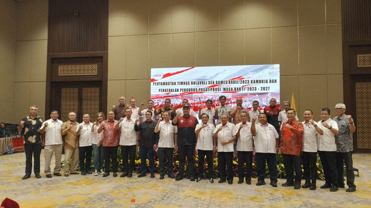 PBVSI Umumkan Kepengurusan Baru Masa Bakti 2023-2027, Imam Sudjarwo Tetap Jadi Ketua Umum
            - galeri foto