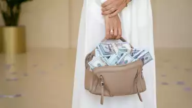 Ilustrasi orang kaya raya