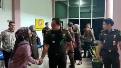 Kantor Dinas Perkim Muba Digeledah Belasan Jaksa