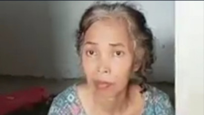 Viral di Medsos, Seorang Nenek, TKW Asal Bangkalan Sakit dan Terlantar di Malaysia