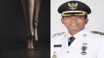 Terkuak! Sosok Wanita yang Lagi Enak-enak dengan Wabup Rokan Hilir di Kamar Hotel