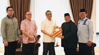 Haji Syafruddin Terima Kunjungan Pimpinan Pesantren Gontor