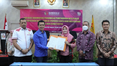 Bawaslu Provinsi DKI Jakarta Lakukan Komitmen Bersama Bersama 18 Partai Politik  dalam Upaya Pencegahan Politik Uang hingga Politisasi Sara
