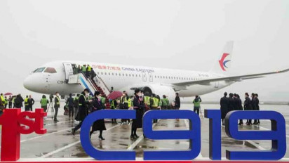 China Eastern Airlines Akan Menggunakan Pesawat Buatan China C919 untuk Melayani Penerbangan Komersil